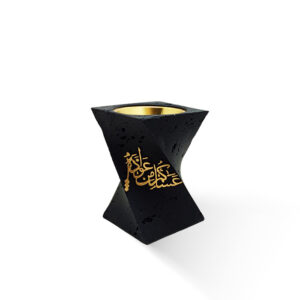 مبخرة ديكور أسود - فحم